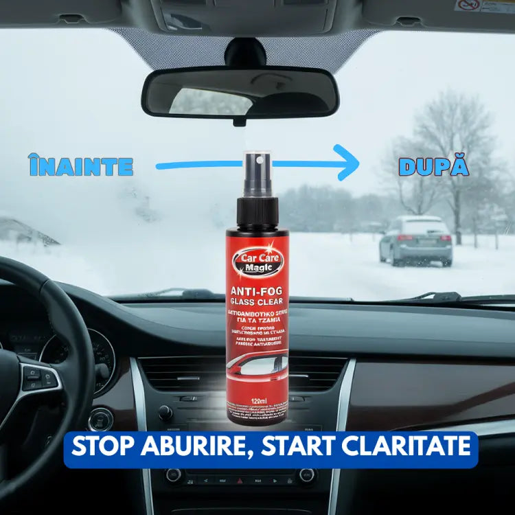 Spray Geamuri AntiAbur  1+1 GRATIS 🎁
